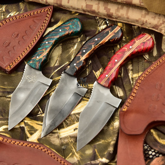 Personalized Knife Handmade Hunting Knife Custom Fixed Blade EDC Knife Gift Idea Full Tang Gift For Him/Her Birthday Gift, Groomsmen Gift