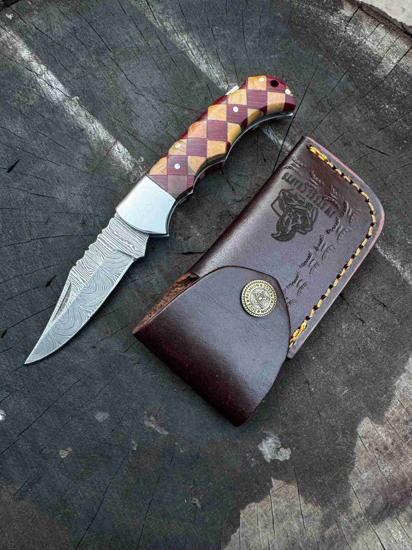 Personalized Engraved Folding Knife for boyfriend ,Personalized Knife For husband, Hunting Knife, Custom Knife, Boyfriend Gift, Husband Gift