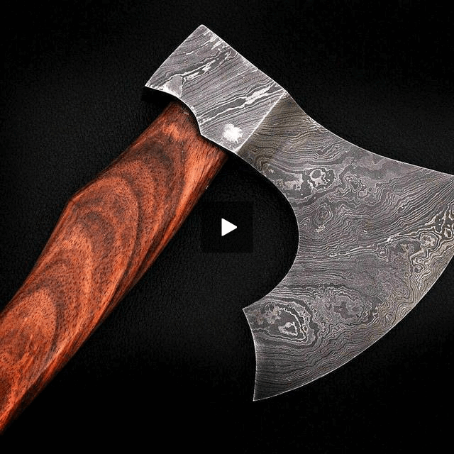 Damascus Steel Axe Viking Axe Hatchet Axe Bearded Axe Tomahawk Default Title