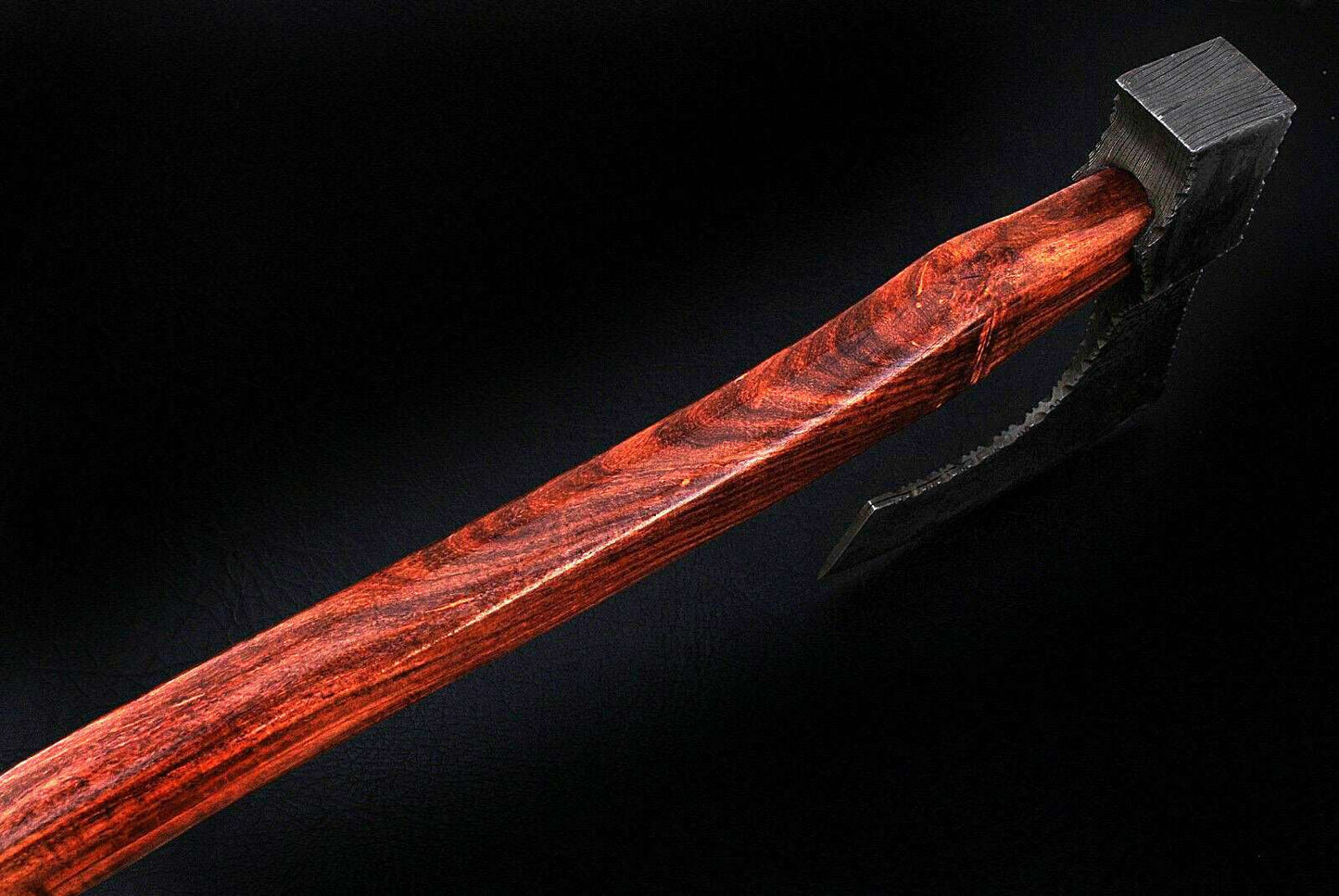 Custom Handmade Damascus Steel Tomahawk Hatchet BEARDED AXE