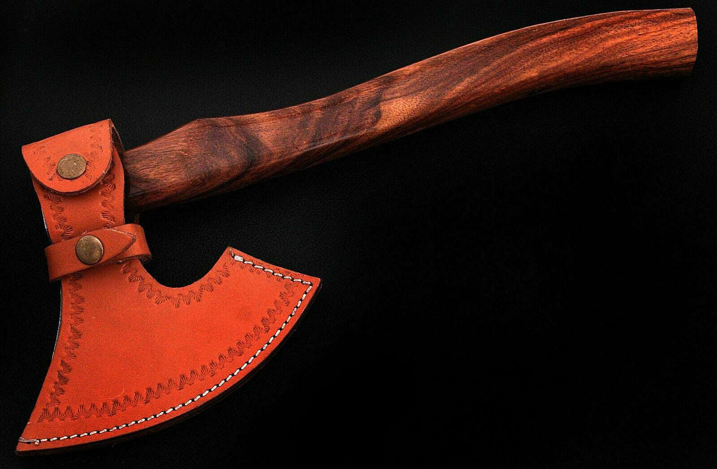 Custom Handmade Damascus Steel Tomahawk Hatchet