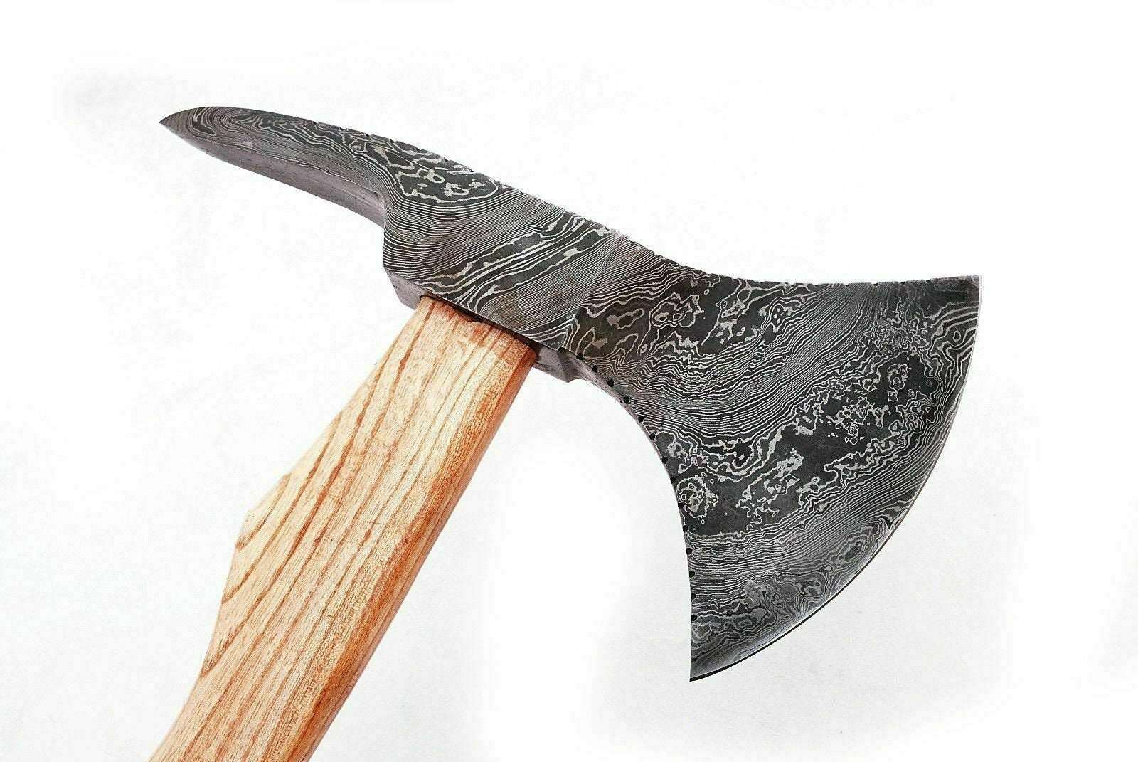 Damascus Steel Axe Viking Axe Hatchet Axe Bearded Axe Tomahawk