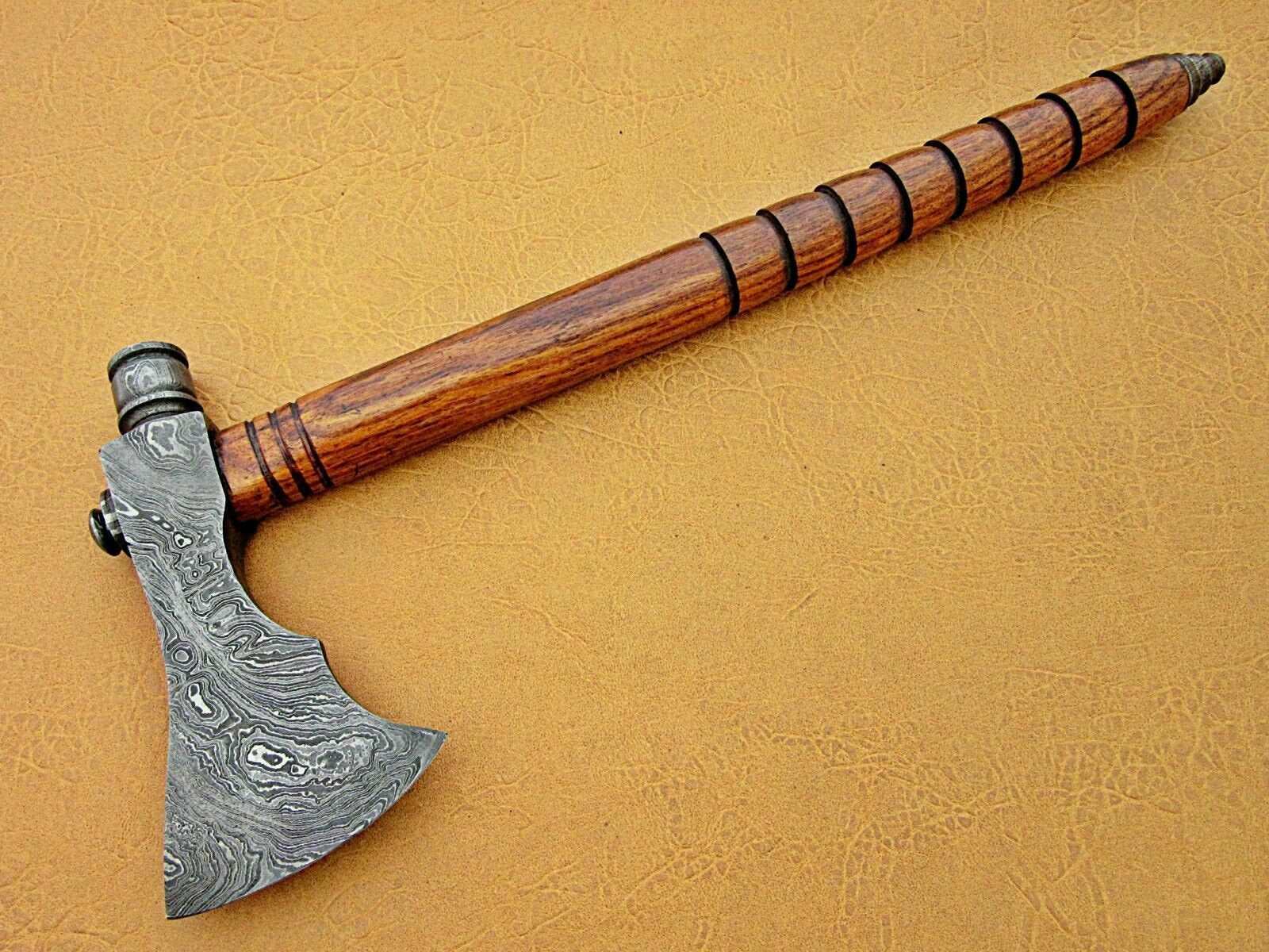 Damascus Steel Axe Viking Axe Hatchet Axe Bearded Axe Tomahawk