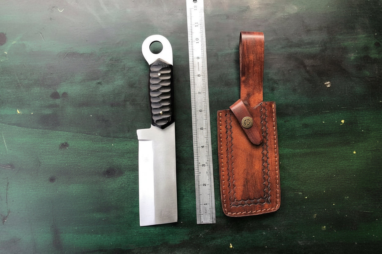 Custom hand Made D2 Steel Tanto knife MB-0094