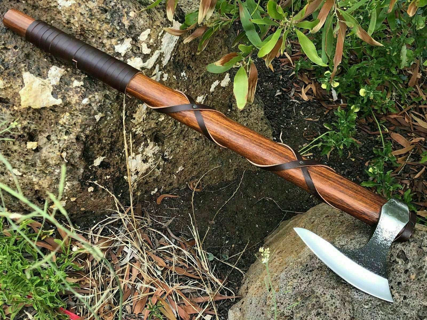Damascus Steel Axe Viking Axe Hatchet Axe Bearded Axe Tomahawk