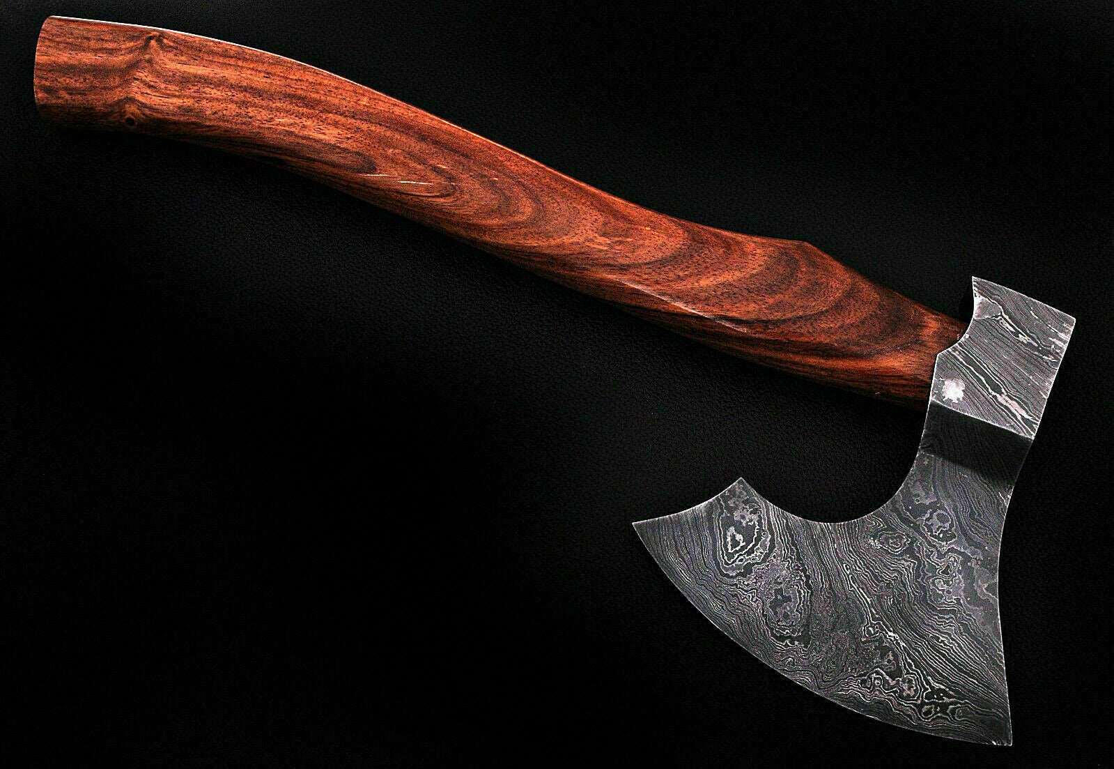 Damascus Steel Axe Viking Axe Hatchet Axe Bearded Axe Tomahawk