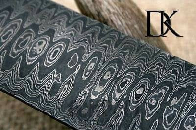 Damascus Steel 16" x 1.75" Blank Billet (Ledder) for Knife Making DK-0171