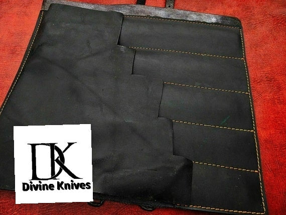 Hand Made Damascus Kitchen Set Hunting Knife With Wood Handle DK-0383