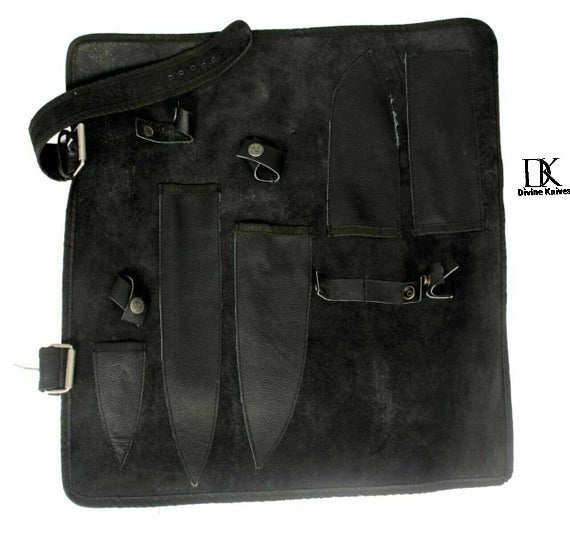 Kitchen Knives Custom Made Damascus Steel 5 pcs Professional DK-0364