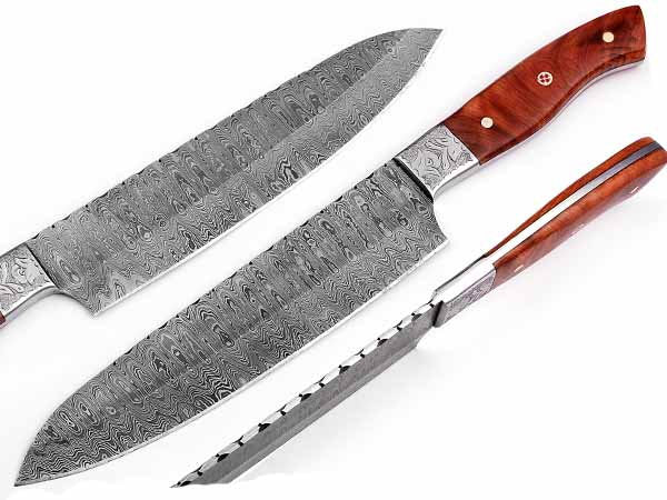 Handmade Bush craft Knife Damascus Steel DK-0409