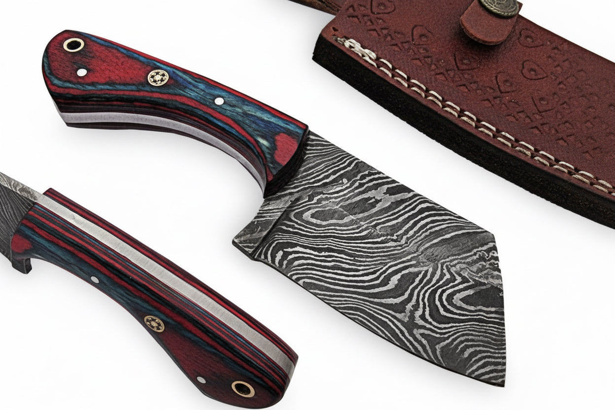 Handmade Cleaver Knife Damascus Steel DK-0415