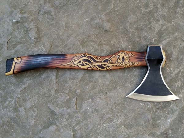 Handmade Damascus Steel Tomahawk Axe DK_0423