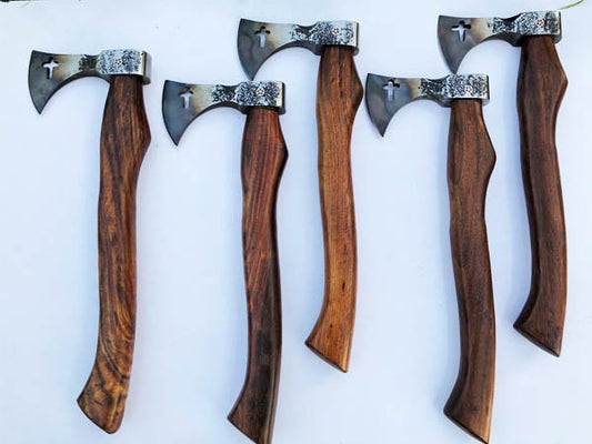 Handmade Damascus Steel Tomahawk Axe DK-0428