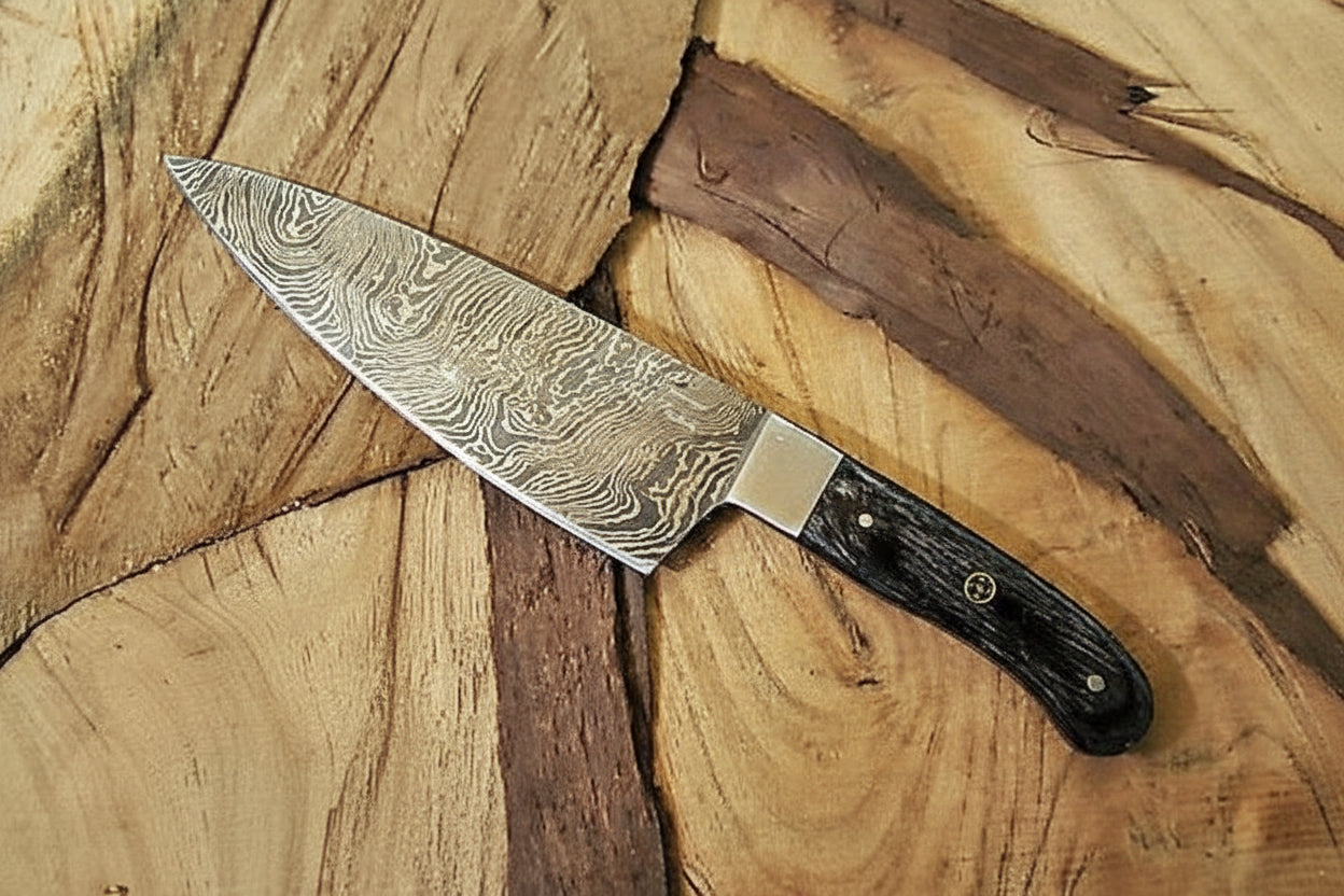 Custom Handmade Damascus Steel Chef knife/Kitchen Knife/Perfect DK-0351