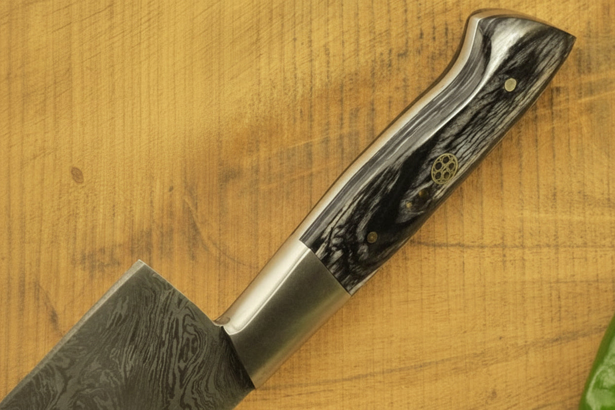 Custom Hand Forged Damascus Chef Knife DK-0336
