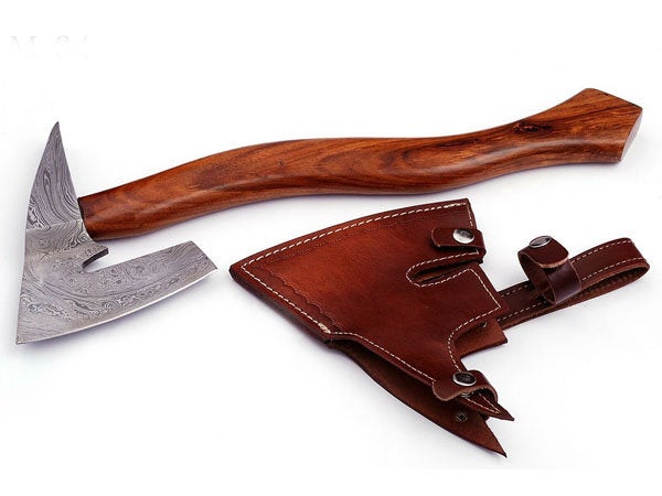Handmade Damascus Steel Tomahawk Axe DK-0431