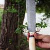 Custom Handmade Bowie Knife Damascus Steel | Hunting Knives DK-0441