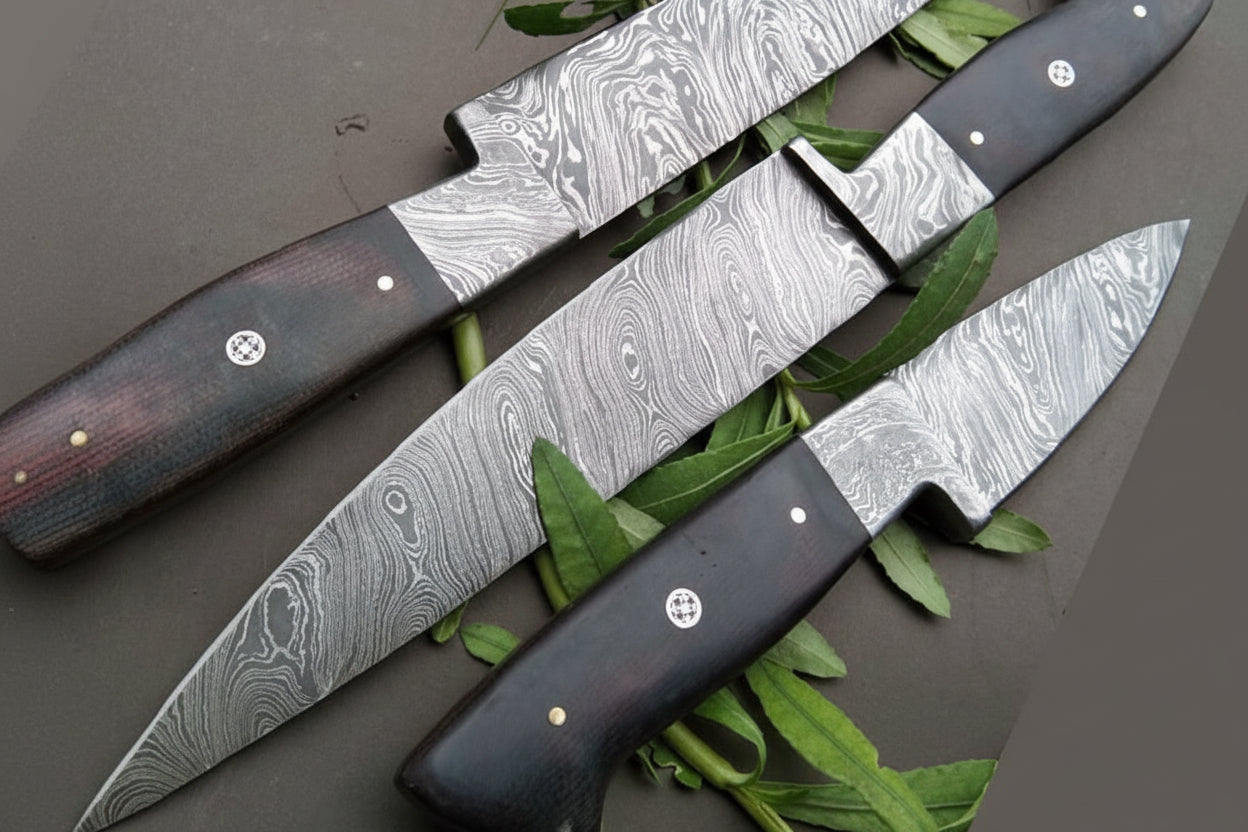 Handmade Chef Knife Damascus Steel