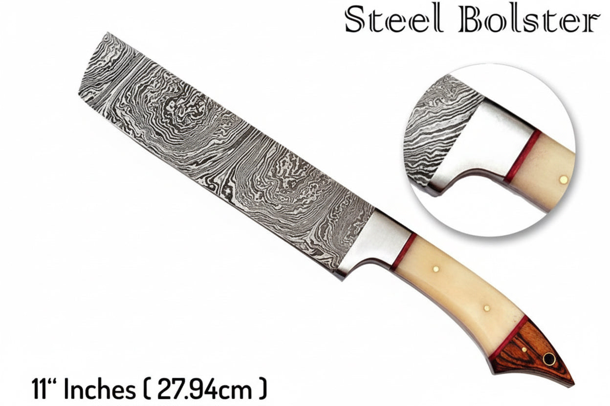 Handmade Chef Knife Damascus Steel
