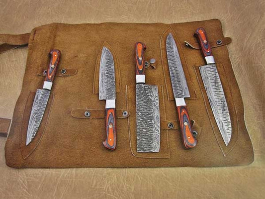 Handmade Chef Knife Damascus Steel