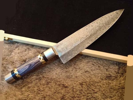 Handmade Chef Knife Damascus Steel