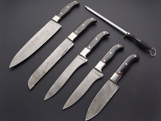 Handmade Chef Knife Damascus Steel