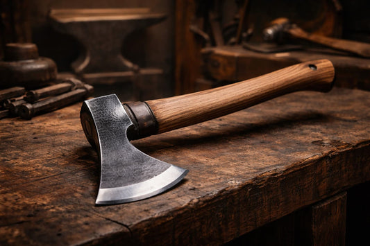 Customized Steel Axe with Wood Handle: Craftsmanship, Uses, and Buying Guide - JW SteelCrafts