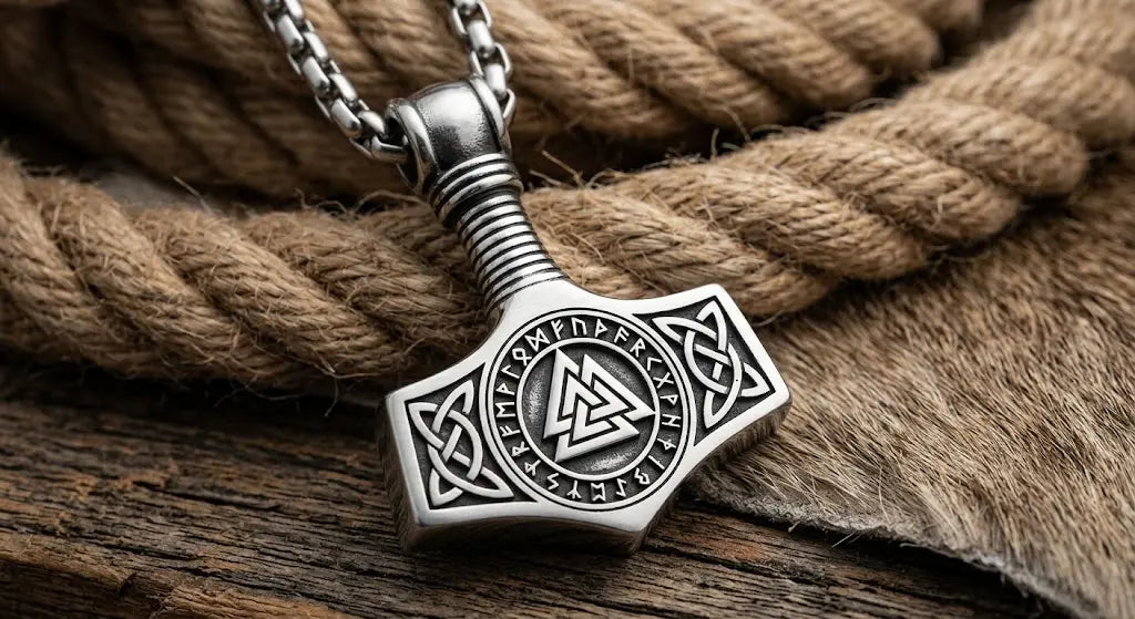 Authentic Viking Pendants for Men Inspired by Norse History