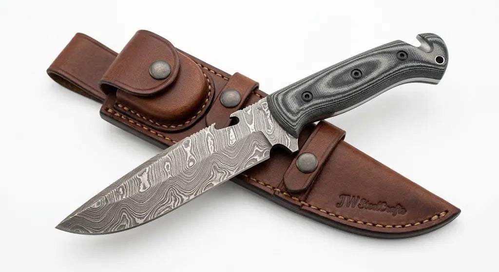 Best Copper Damascus Survival Knife