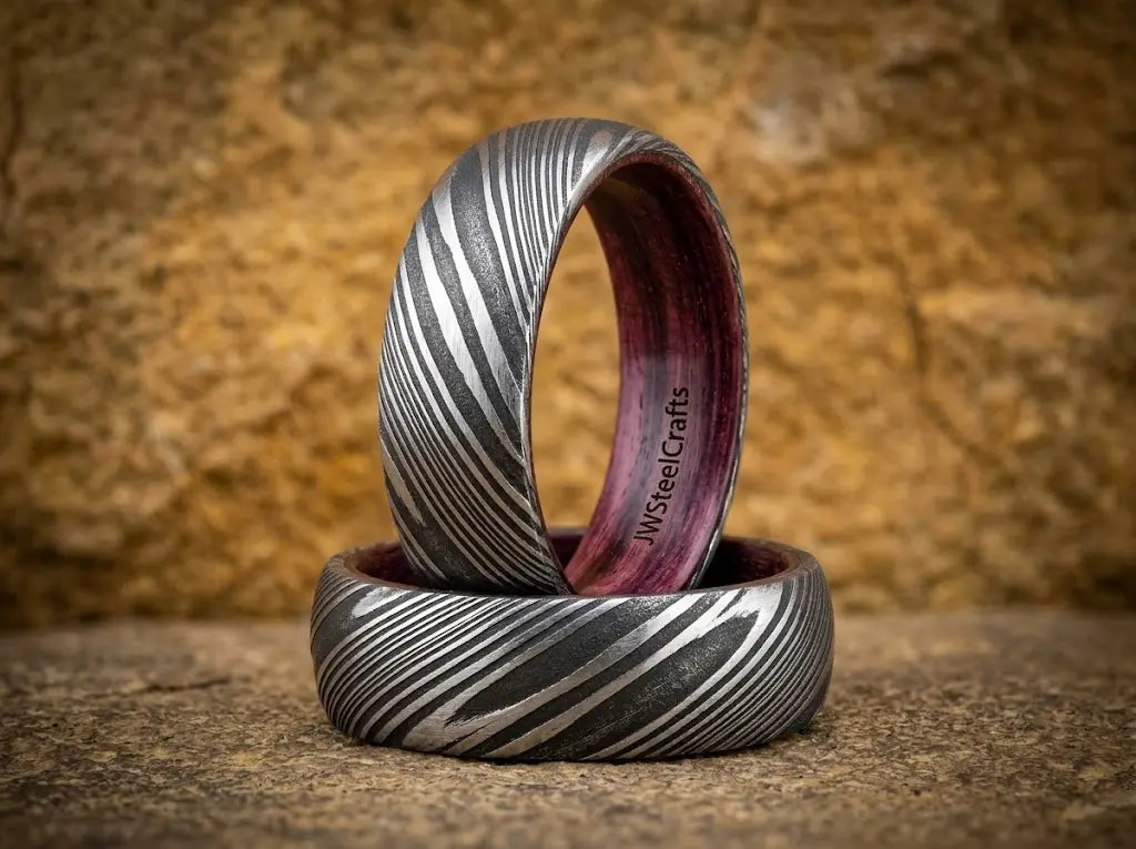 Damascus Rings at Jewelry Shows in the USA