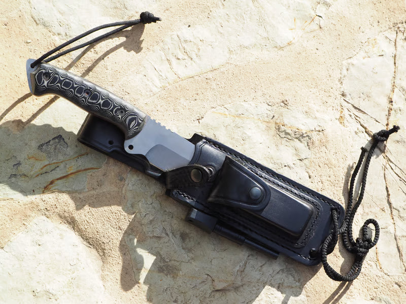A Complete Guide to Custom Handmade Damascus Steel Tracker Knife