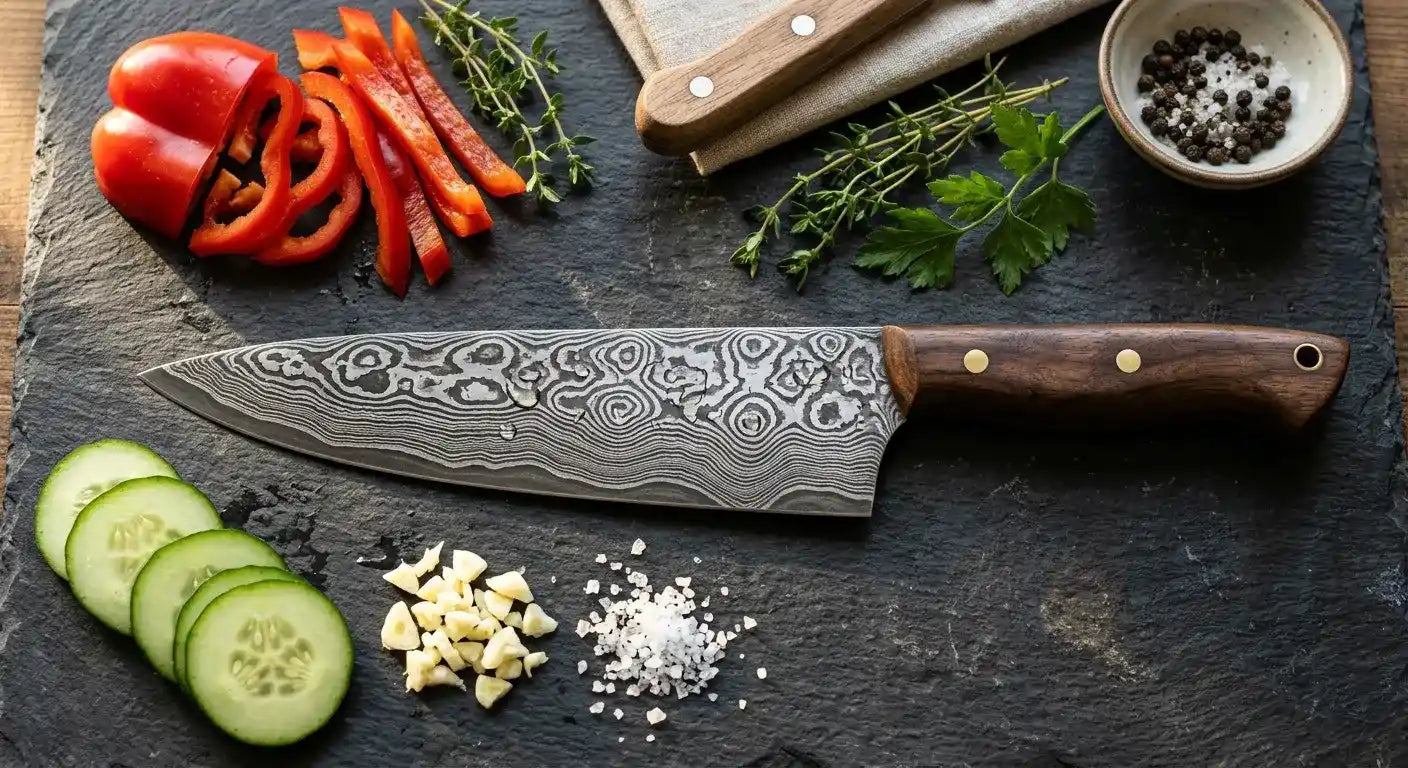 Is Damascus Steel Good for Kitchen Knives
