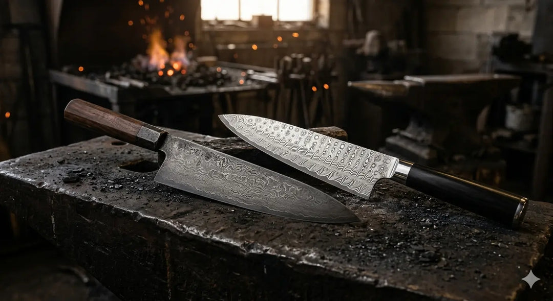 Damascus Steel vs Pattern Welded Steel