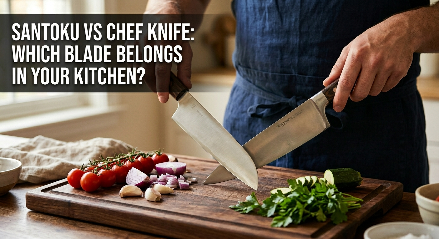 Santoku vs Chef Knife: Which Blade Actually Belongs in Your Kitchen?