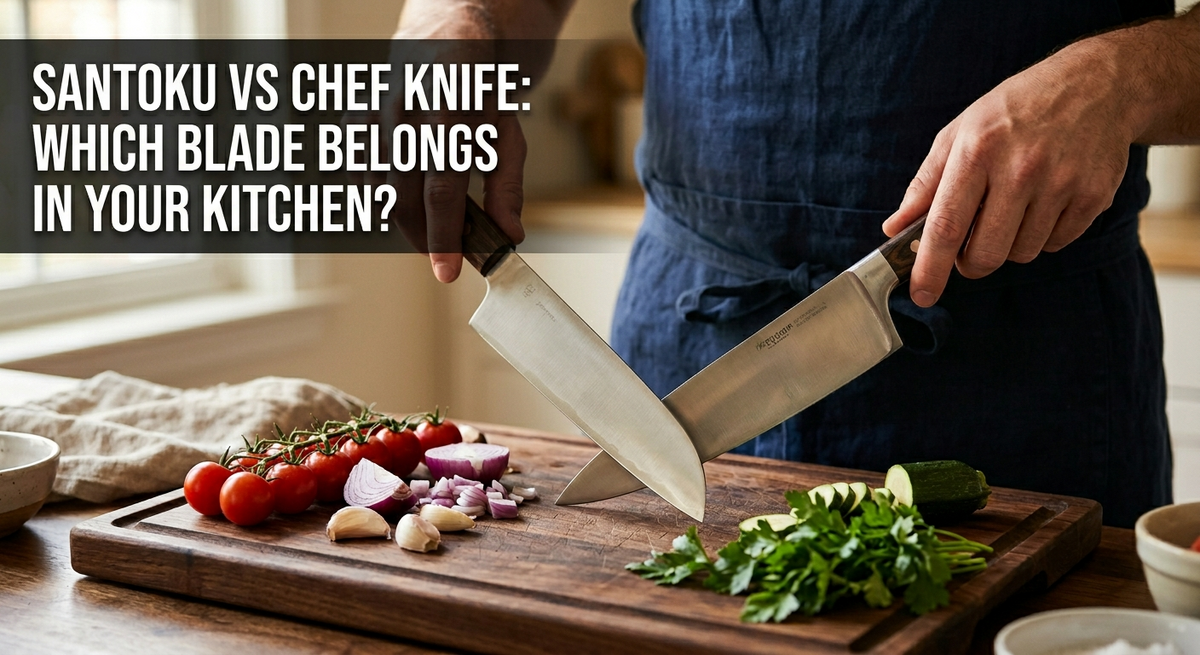 Santoku vs Chef Knife: Which Blade Actually Belongs in Your Kitchen?