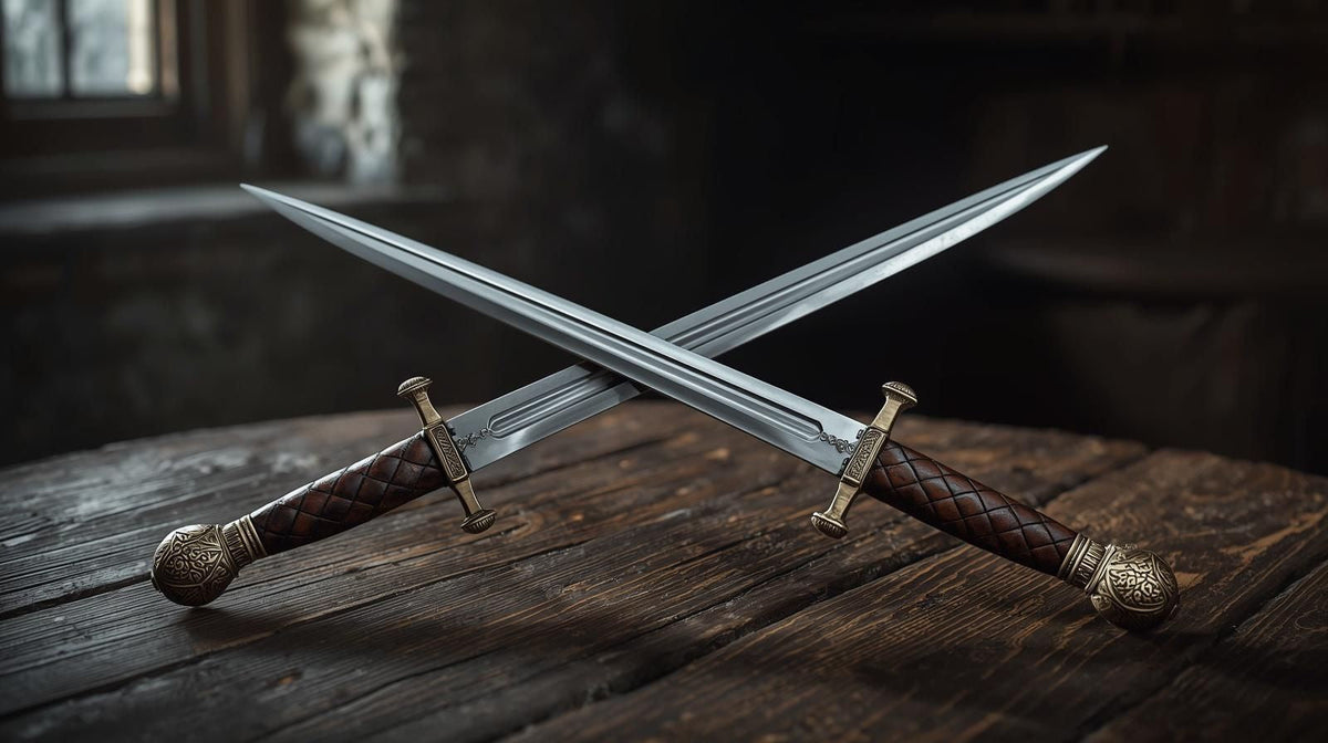 dual wield replica short swords