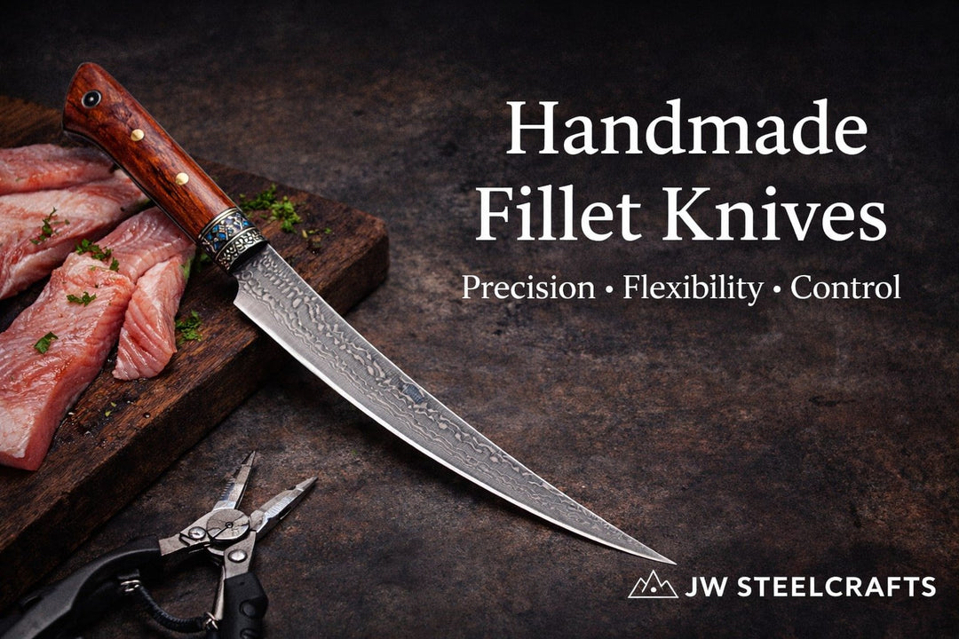 Handmade Fillet Knives - JW SteelCrafts