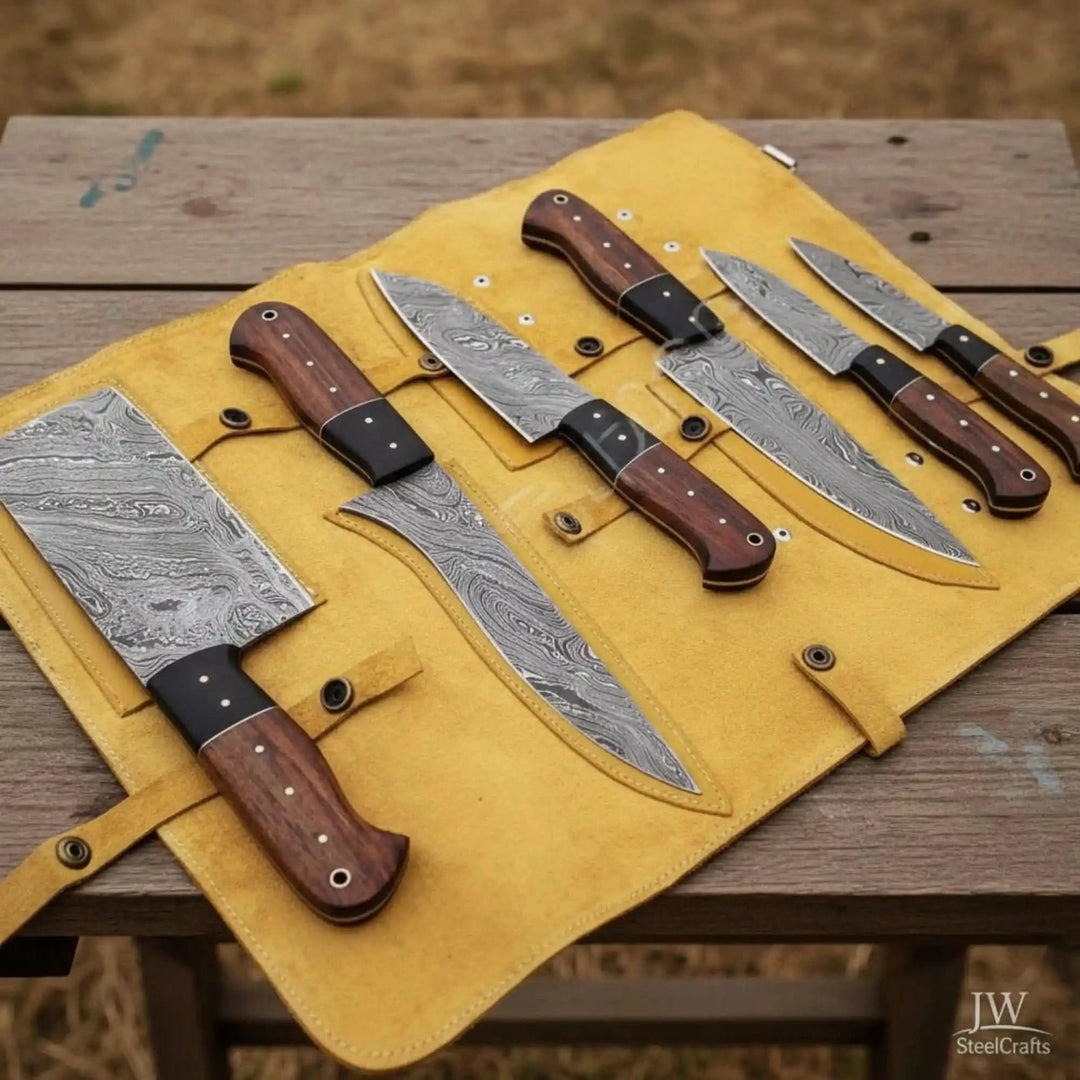 6-Piece Damascus Kitchen Set