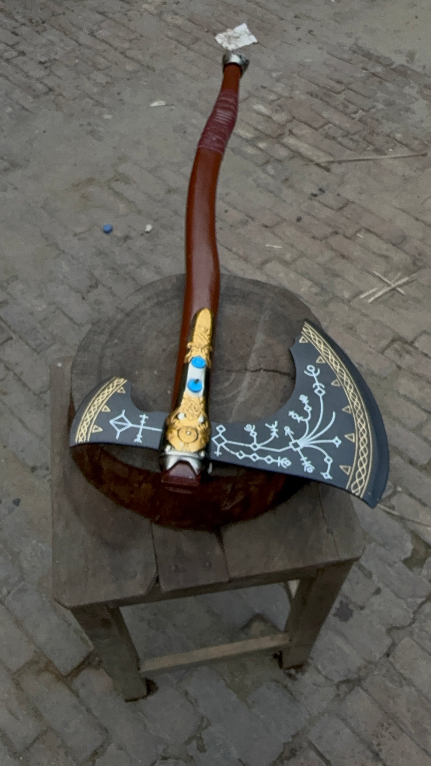 Handmade God of War axe