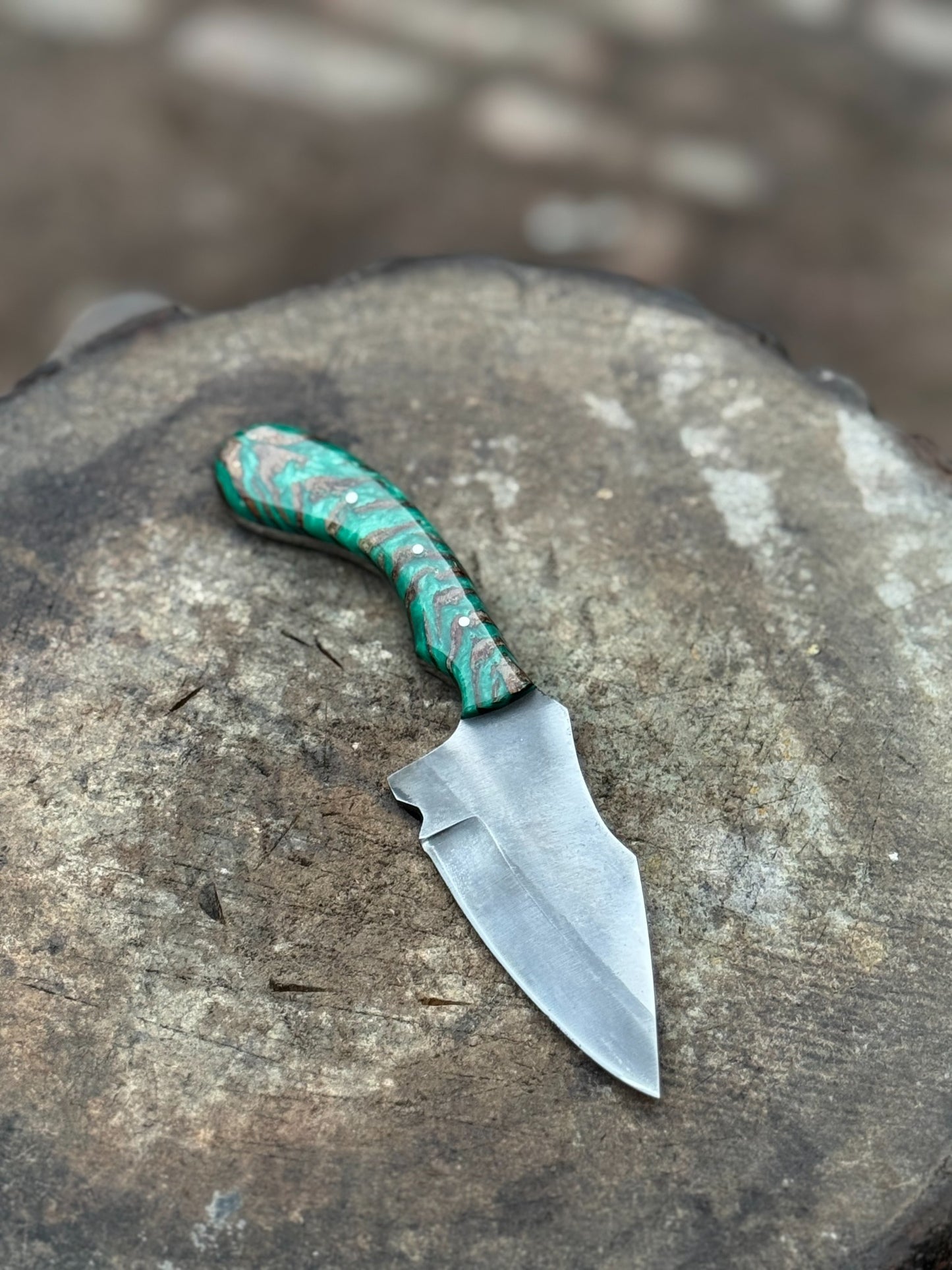 Personalized Knife Handmade Hunting Knife Custom Fixed Blade EDC Knife Gift Idea Full Tang Gift For Him/Her Birthday Gift, Groomsmen Gift