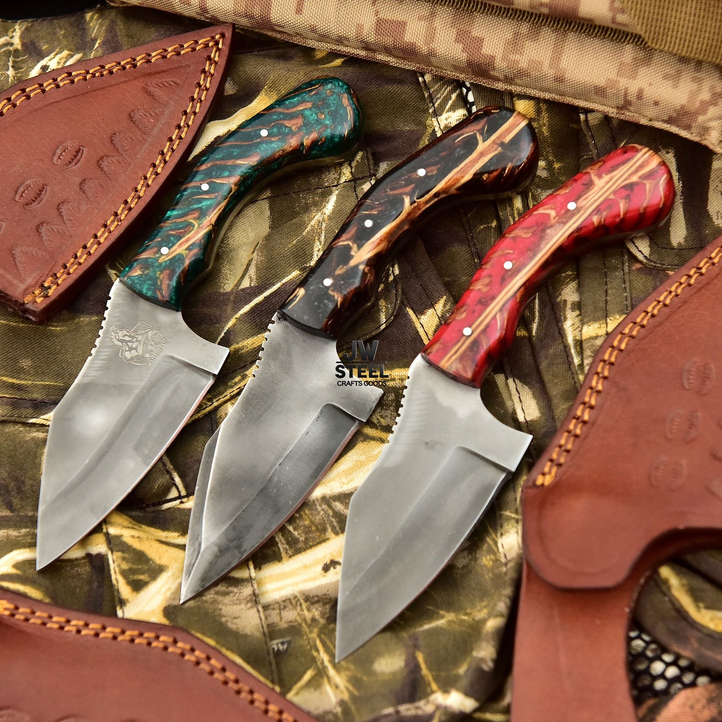 Personalized Knife Handmade Hunting Knife Custom Fixed Blade EDC Knife Gift Idea Full Tang Gift For Him/Her Birthday Gift, Groomsmen Gift