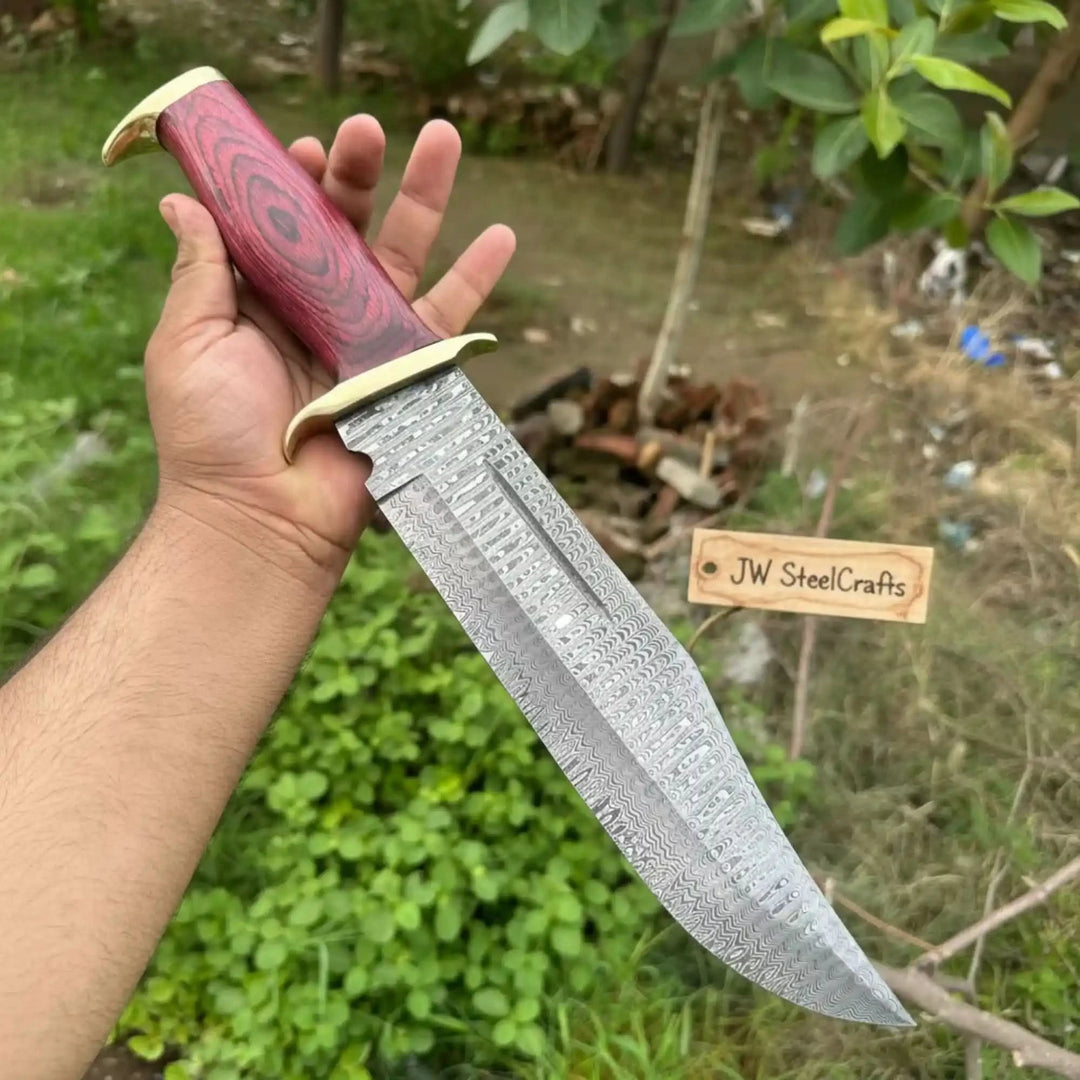  Full Tang Blades Hunting Knife Set 