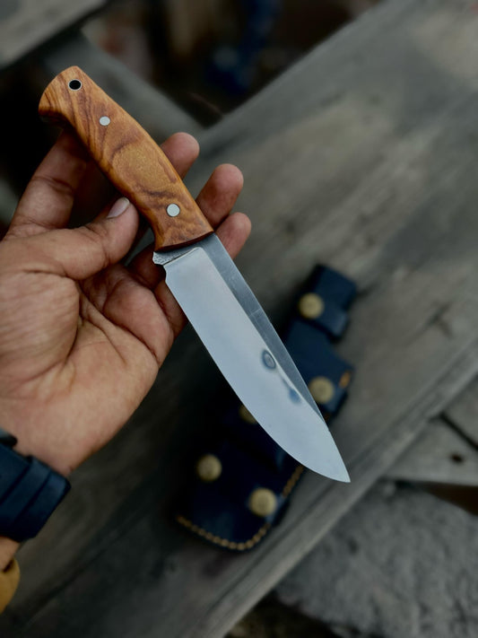 Personalized Damascus Knife, Bush Crafts Knife, Hunting Knife, Groomsmen gifts, Handmade knife, Gifts For Men, customized knife with sheath