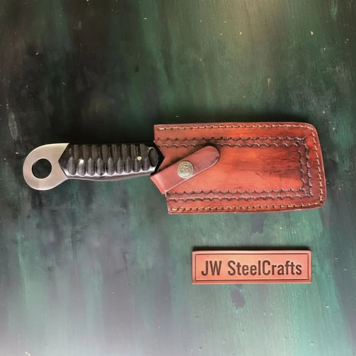Custom hand Made D2 Steel Tanto knife MB - 0094 handmade Tanto Knife by JW SteelCrafts