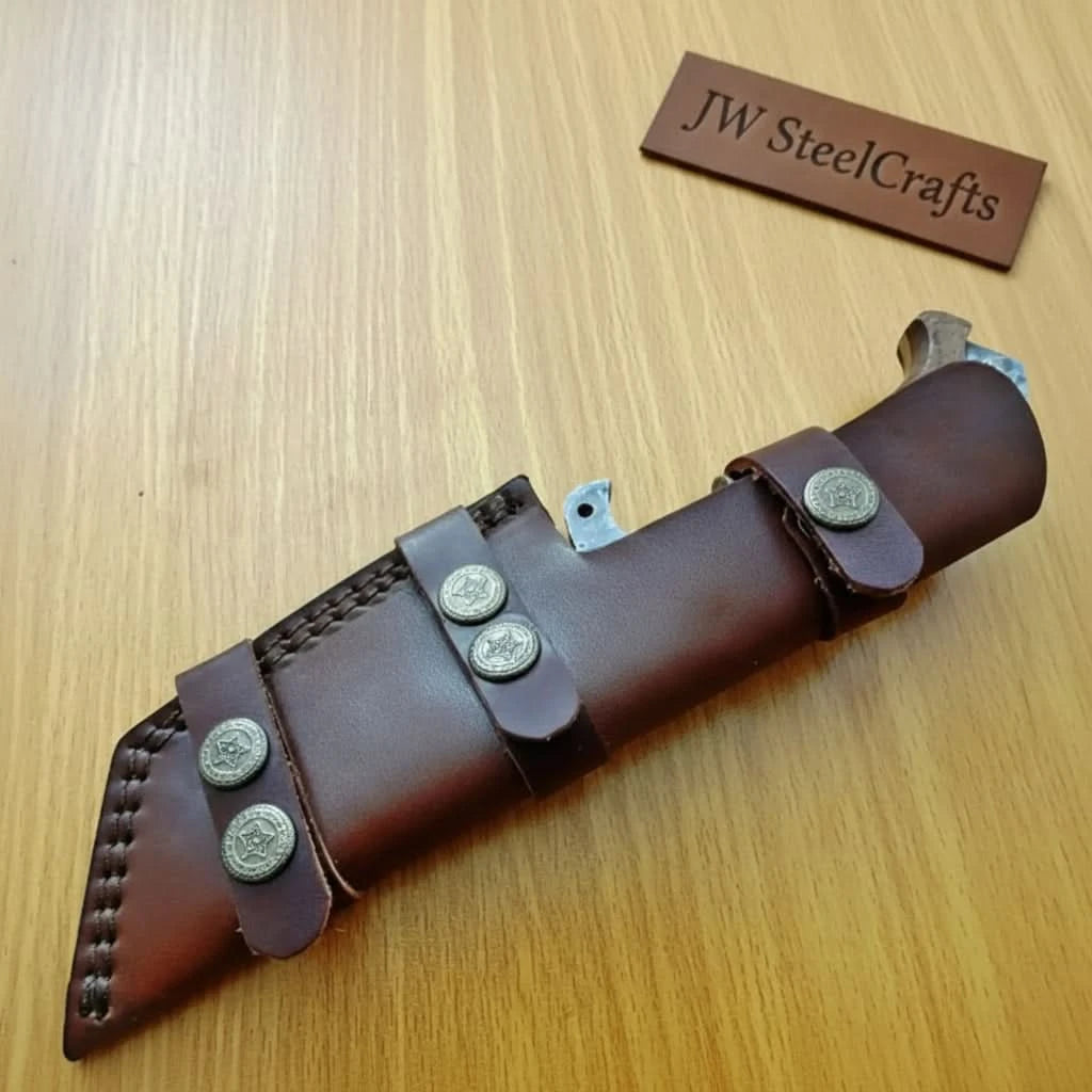 Custom Handmade HUNTING TRACKER Tactical Hunter Blade Survival handmade Handmade Tracker Knives by JW SteelCrafts