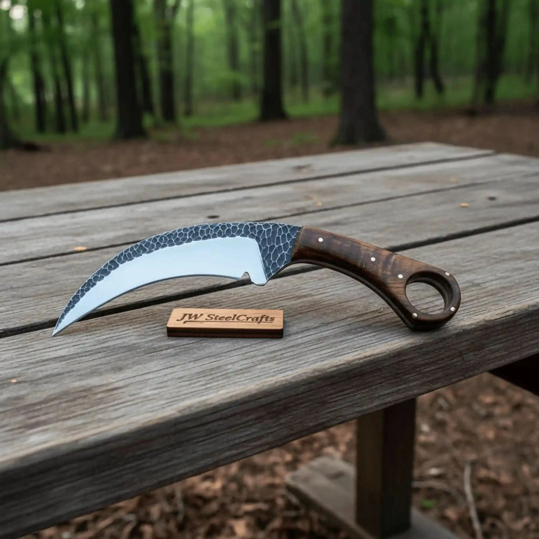 Custom Handmade Karambit knife/fighting knife handmade Karambit Knife by JW SteelCrafts