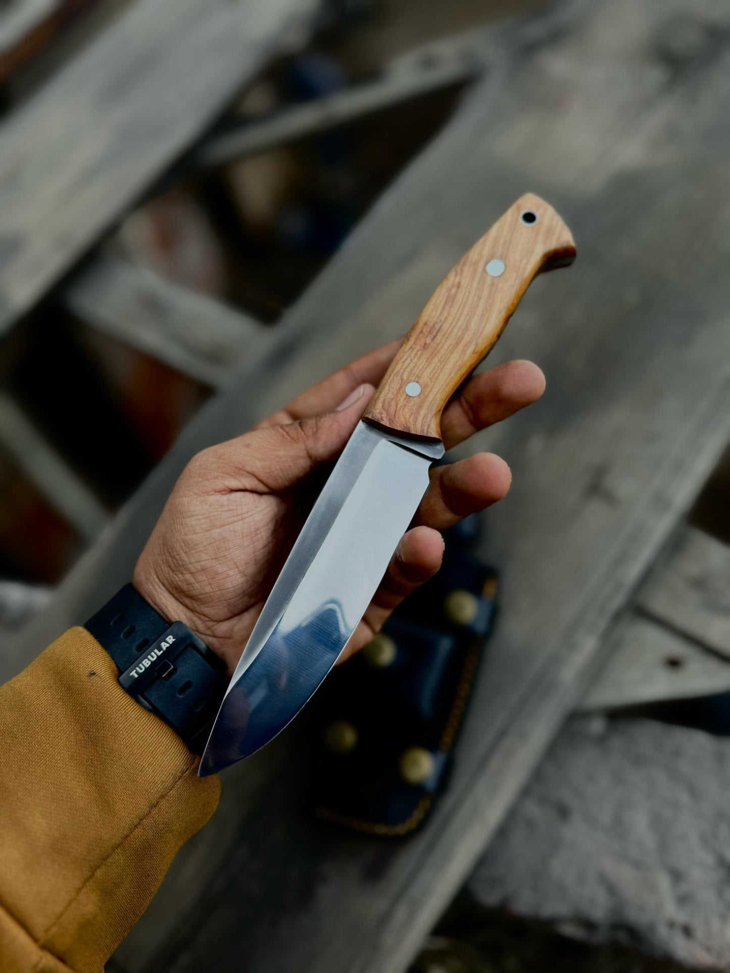 Personalized Damascus Knife, Bush Crafts Knife, Hunting Knife, Groomsmen gifts, Handmade knife, Gifts For Men, customized knife with sheath