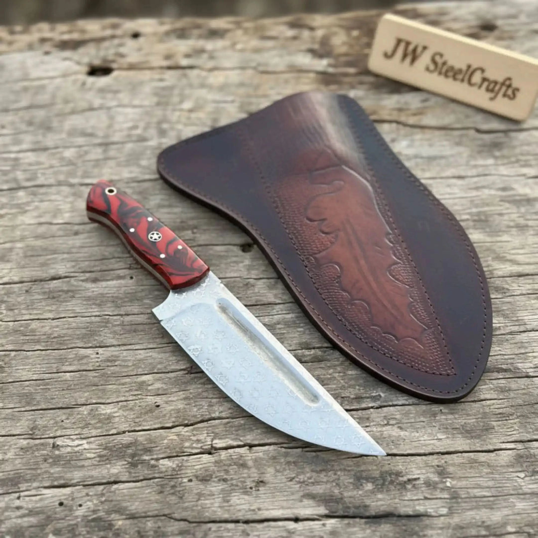 Damascus Skinner Knife