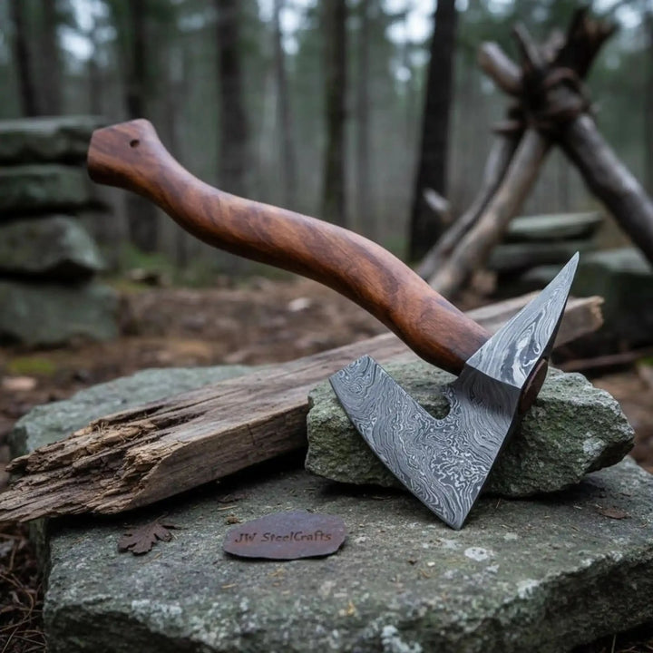 Axe Damascus Steel Axe Viking Axe Hatchet Axe Bearded Axe Tomahawk handmade Handmade Axe 