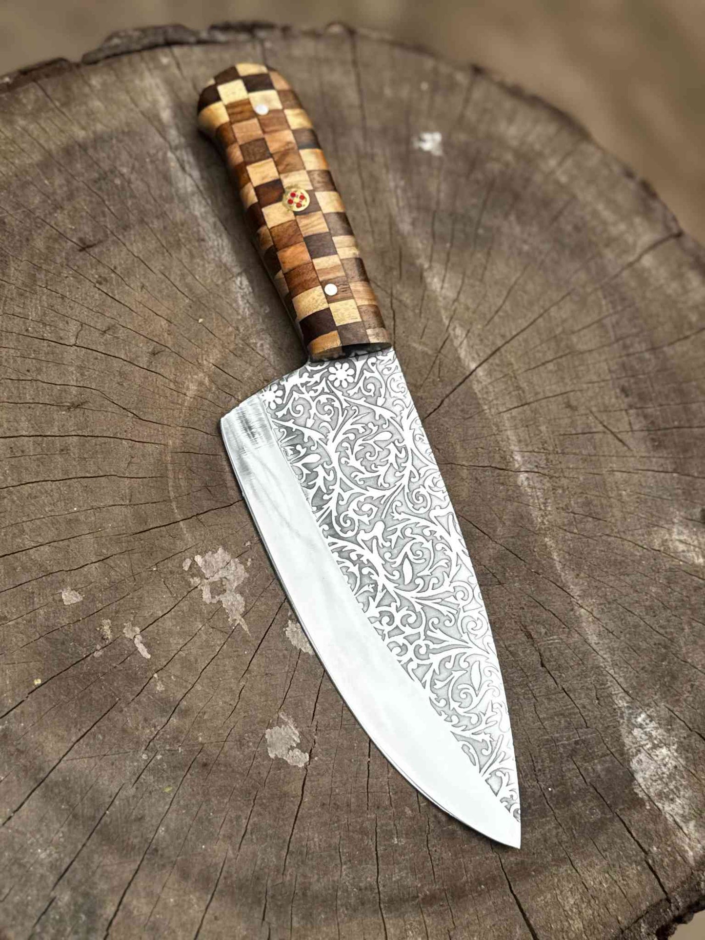 Personalized Meat Cleaver Knife High Polished Custom Chef knife, Engraved Butcher Knife, Home Chef Gift, Custom Gift for Dad, Husband , Mom